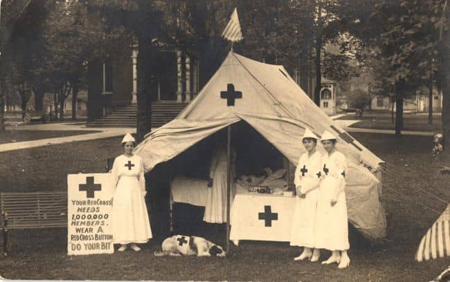 سازمان صلیب سرخ در جنگ جهانی اول